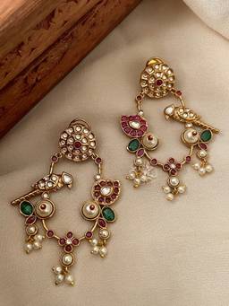 AVSA JEWELS - Multi-Color Bird of Fortune Earrings