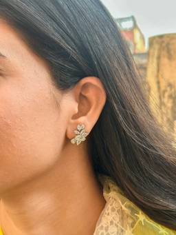 AVSA JEWELS - Clear Zircon Stud Earrings