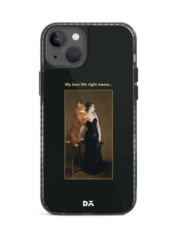 DailyObjects - Love Life Meow Stride 2.0 Case Cover For iPhone 13-6.1-inch