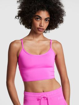 Victoria's Secret - Pink Ultimate Lightly Lined Strappy-Back Sports Bra Pink