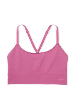 Victoria's Secret - Pink Seamless Scoop Sports Bra Purple