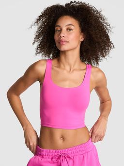 Victoria's Secret - PINK Relay Longline Sports Bra Pink