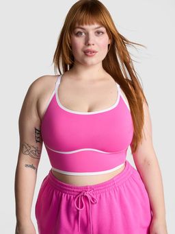 Victoria's Secret - PINK Relay Racerback Sports Bra Pink