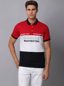 Cantabil - Men Red T-shirt