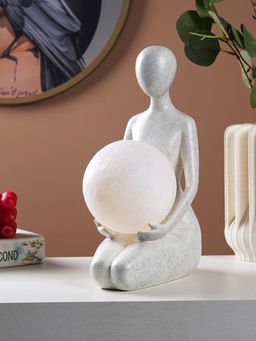 The Artment - Decorative Bowl Lamp Led Showpiece Figurine