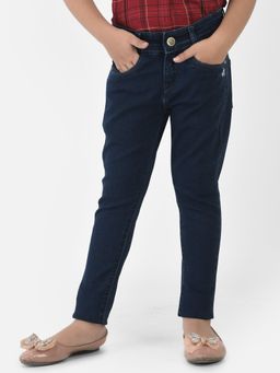 CRIMSOUNE CLUB - Navy Blue Jeans