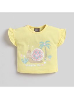 Little Kangaroos - Girls Mango Printed T-Shirt