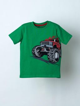 Kauma - Monster Truck Embroidered T-Shirt