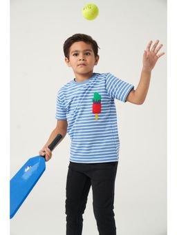 Kauma - Blue Striper T-Shirt