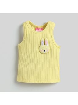 Little Kangaroos - Girls Lemon Solid Top