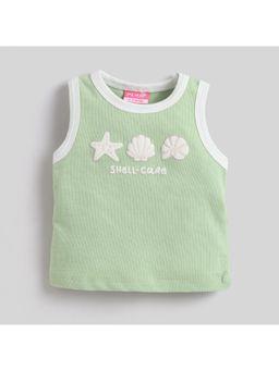 Little Kangaroos - Girls Green T-Shirt