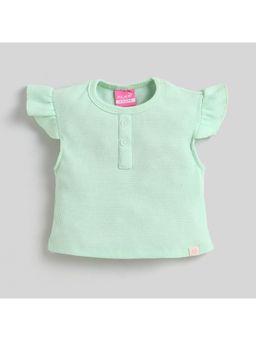 Little Kangaroos - Girls Lime Green T-Shirt