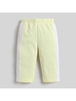 Little Kangaroos - Girls Yellow Solid Legging