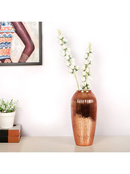 HomeTown - Diva Glass Vase in Pink