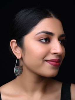 AG'S - Sigourney Mint Green Oxidised Balis