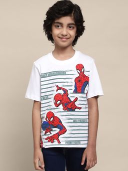 Kidsville - Kids Boys Spiderman Printed T-Shirt