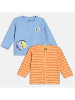 MINI KLUB - Multi-Color Printed Front Open Top (Pack of 2)