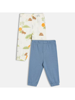 MINI KLUB - Multi-Color Printed Joggers (Pack of 2)