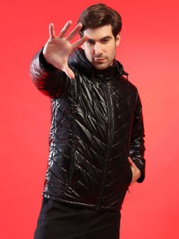 Campus Sutra - Men Stylish Solid Winter Casual Jackets