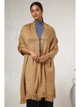 Soch - Womens Earth Acrylic Woven Design Shawl