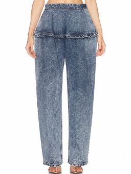 ALAIA - Peplum Wide Leg