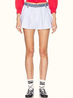 Alexander Wang - Denim Waistband Short