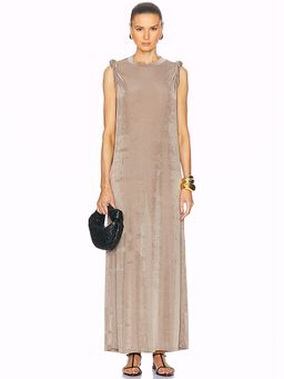 AMI Paris - Short Sleeve Long Dress