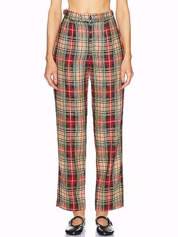 BODE - Truro Plaid Trouscer