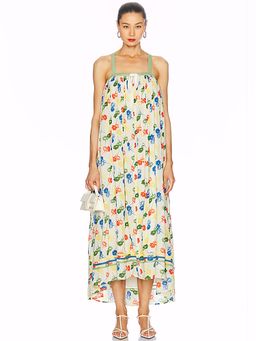 BODE - Flower Stamp Dress