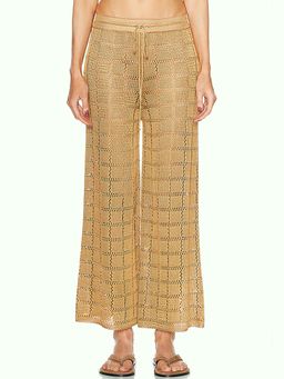 Calle Del Mar - Crochet Patchwork Pant