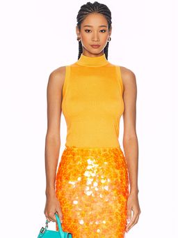 Carolina Herrera - Mock Neck Top