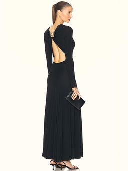 Christopher Esber - Bezel Quartz Maico Long Sleeve Dress