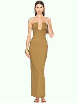 Christopher Esber - Arced Ruched Lycra Dress