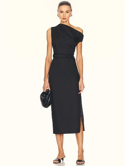 Enza Costa - Poplin Sculptured Dress
