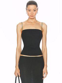 Enza Costa - Supima Cotton Essential Strappy Tank Top