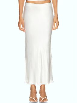 Enza Costa - Satin Bias Cut Skirt