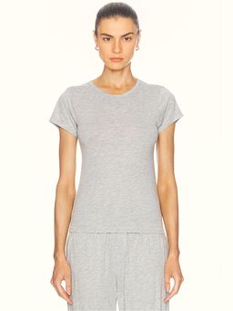 Eterne - Fitted Crewneck Short Sleeve T-Shirt