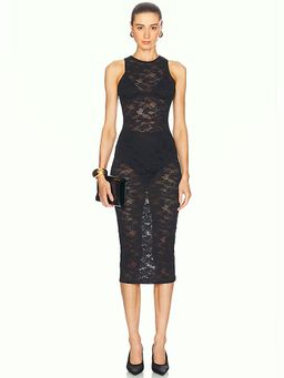 fleur du mal - Le Stretch Lace Racer Tank Dress