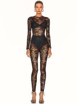 fleur du mal - Lace Catsuit