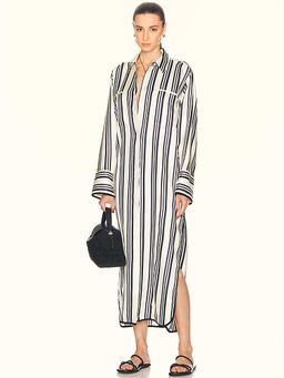 HEIRLOME - Viviana Stripe Shirt Dress