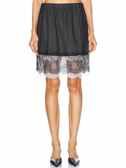 Helmut Lang - Lace Mini Skirt