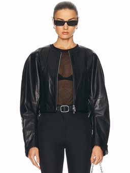 Helmut Lang - Articulated Leather Jacket