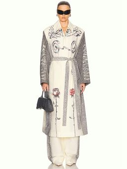 Jean Paul Gaultier - Tattoo Trench Coat
