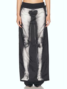 Jean Paul Gaultier - Body Mariniere Wool Printed Pant