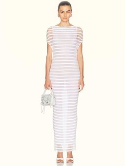 Jean Paul Gaultier - Mariniere Striped Long Dress