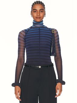 Jean Paul Gaultier - 3d Cuff Long Sleeve Top
