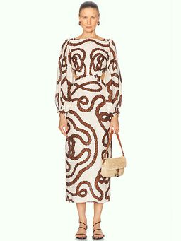 Johanna Ortiz - Sailing Robes Ankle Dress