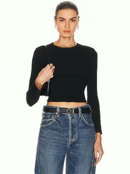 LESET - Kelly Slim Fit Long Sleeve Top