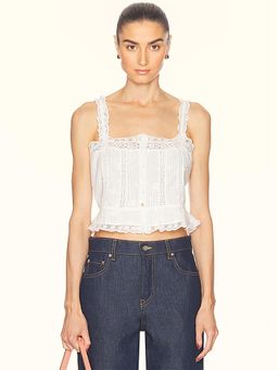 LoveShackFancy - Vietta Cami Top