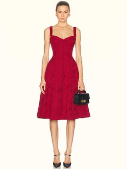 Mirror Palais - Cocktails at Eight Lady Length Dress